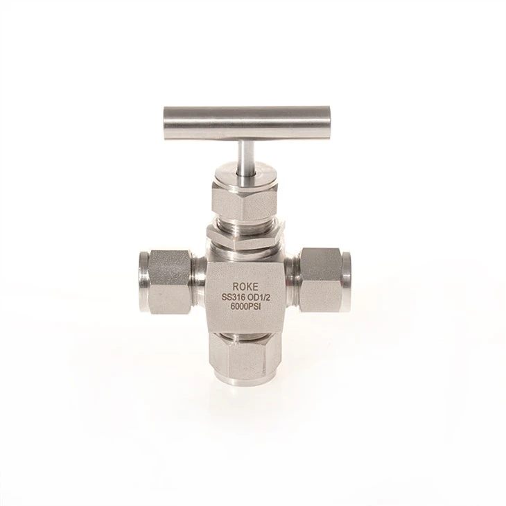 3 Way Needle Valve
