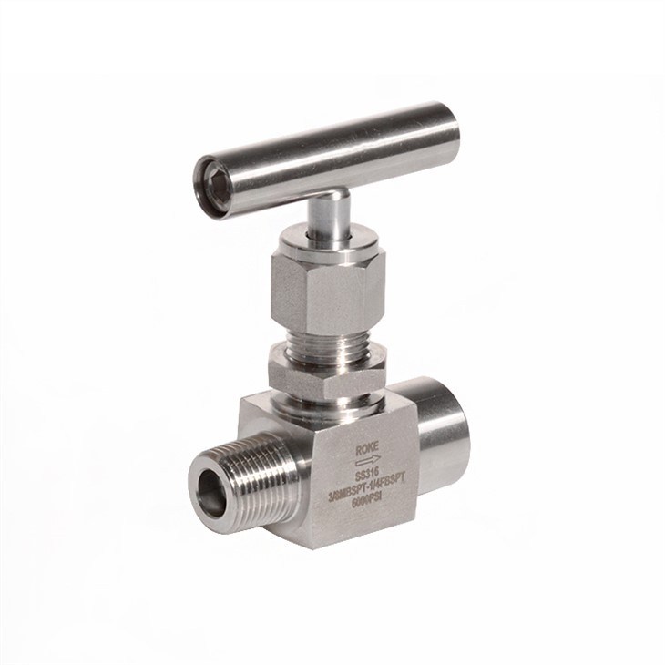 Nerezové ihlový ventil